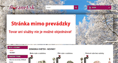 Desktop Screenshot of floranet.sk